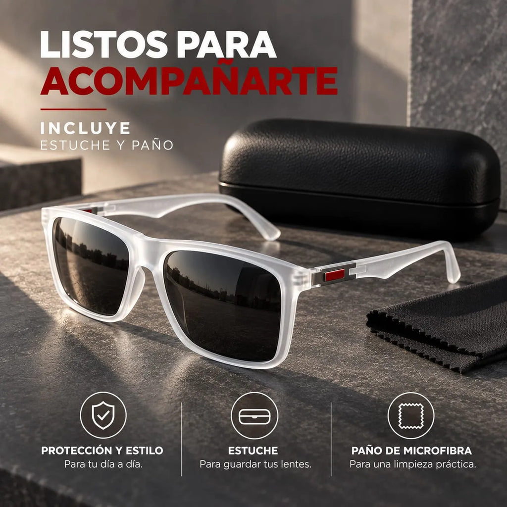 Negro / gris oscuro | Blanco translúcido