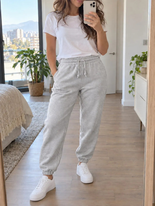 Pantalon Buzo Jogger Deportivo Casual Ajustable 285g Algodon