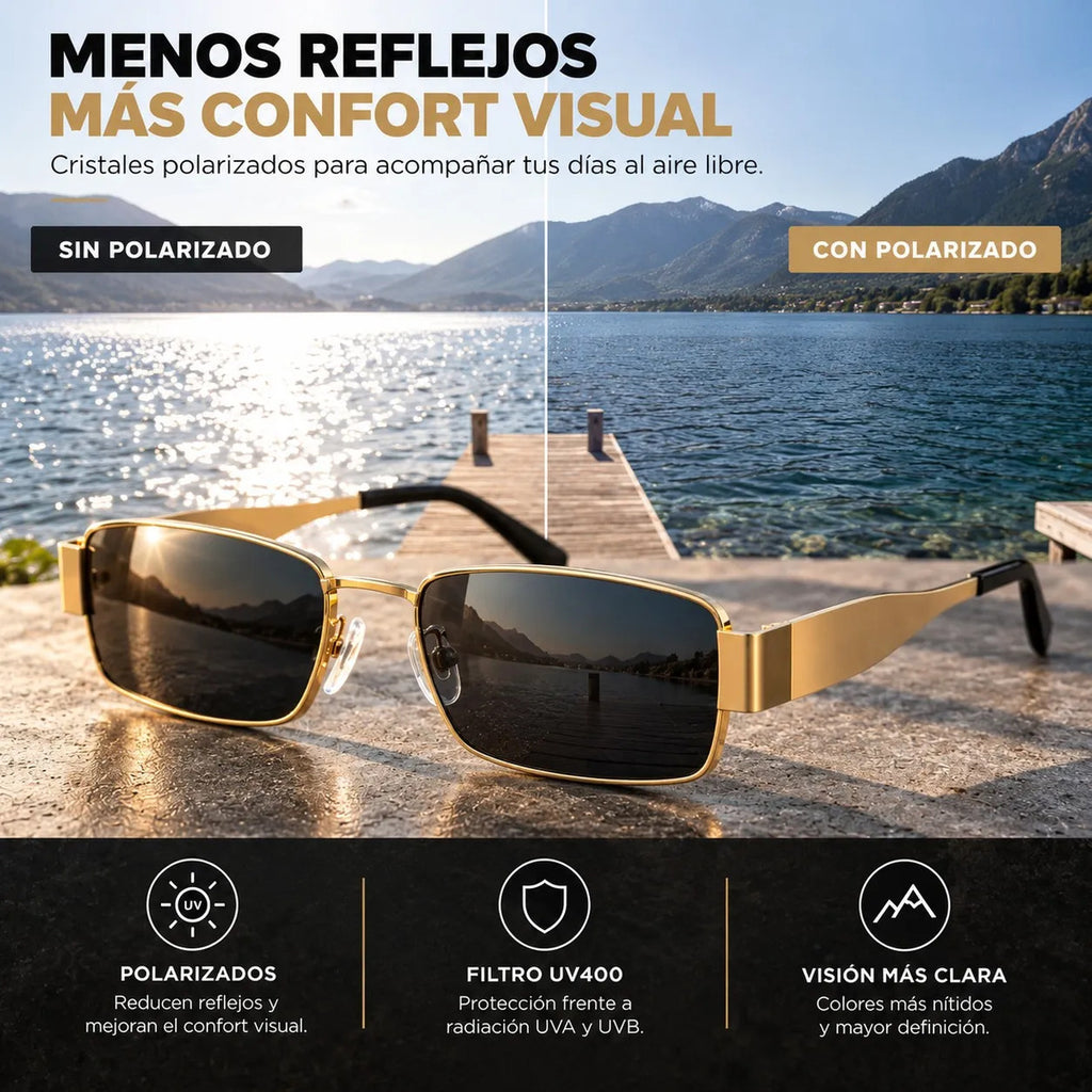 Negro/Gris oscuro | Dorado | Dorado con terminales negros