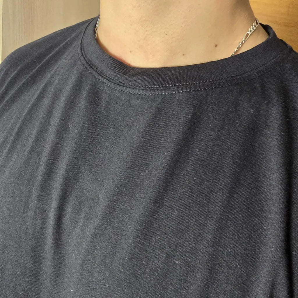 Polera Manga Larga Cuello Redondo 100% Algodón Para Estampar