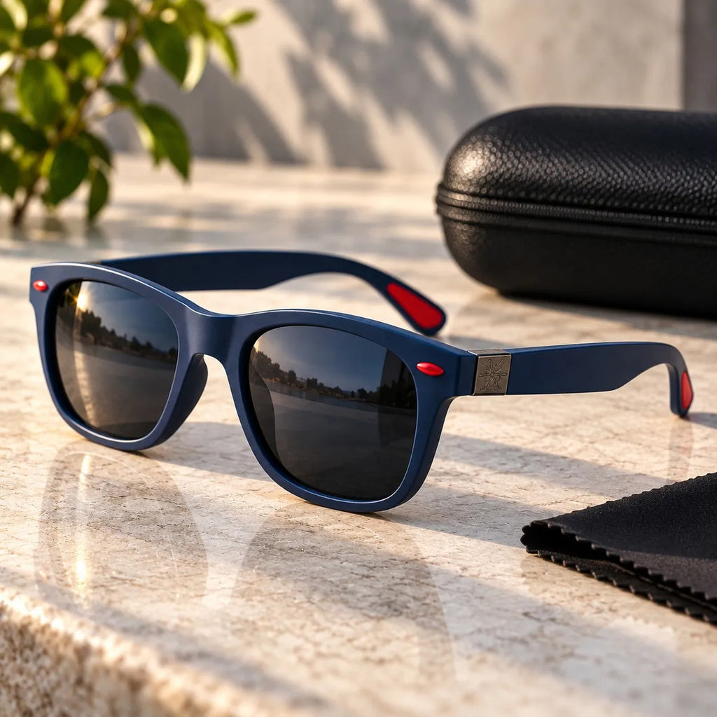 Lente De Sol Urban Square Clasico De Hombre Polarizado Uv400