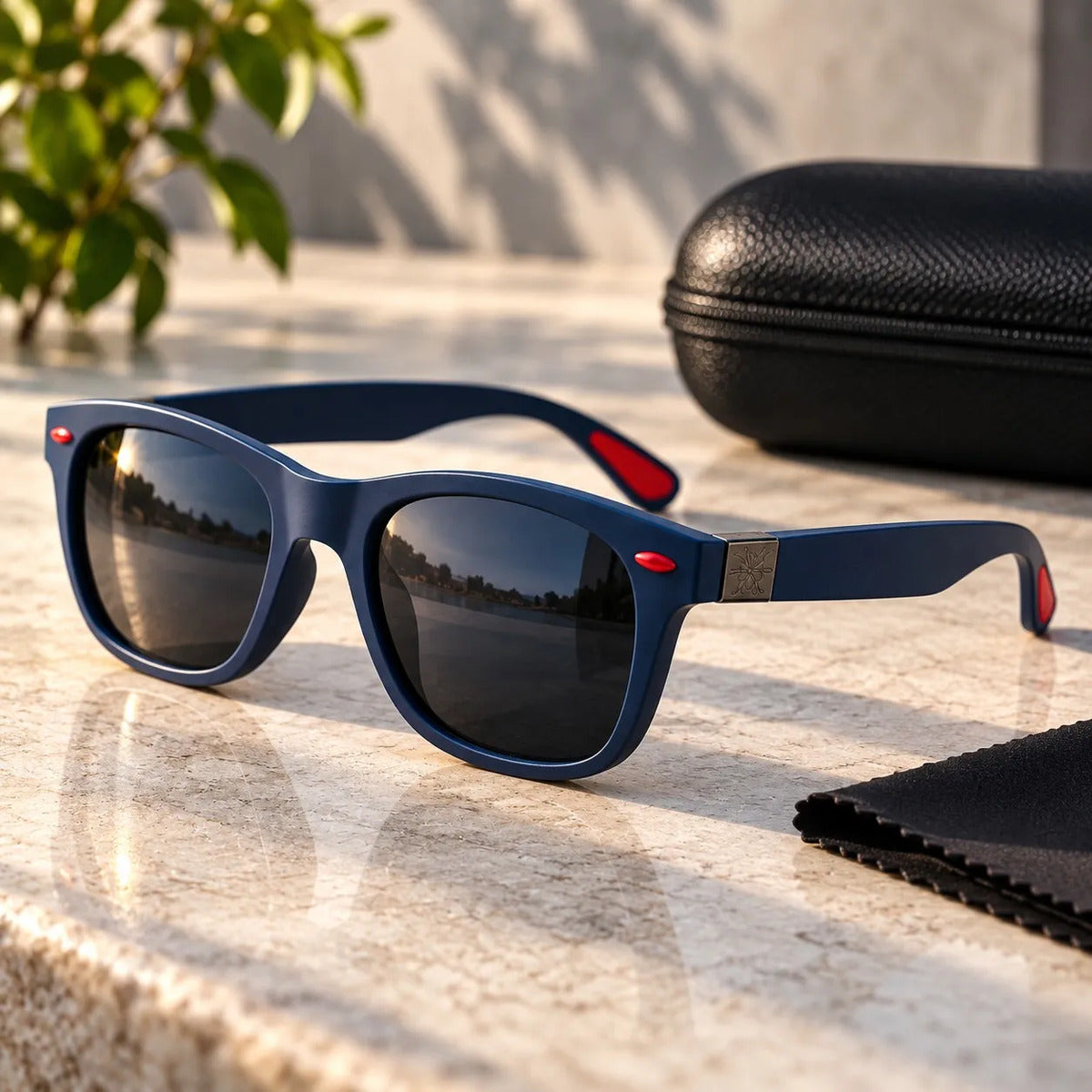 Lente De Sol Urban Square Clasico De Hombre Polarizado Uv400